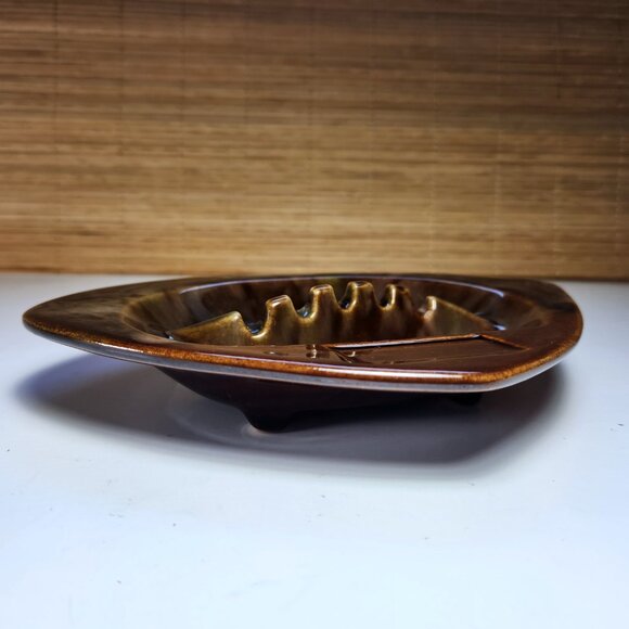 Beauce Pottery Ashtray Quebec Pottery Vintage 1970s 712-A Mid Century Modern - Picture 5 of 10
